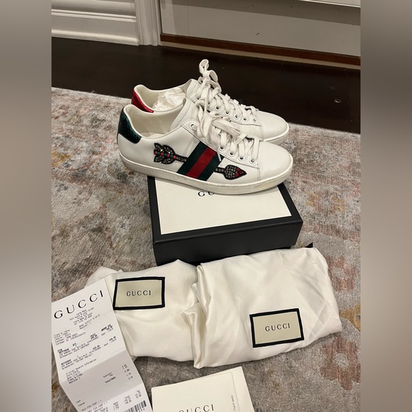 Gucci sneakers women size 36.5 - Picture 2 of 11